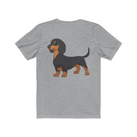Dachshund  Unisex Jersey Short Sleeve Tee
