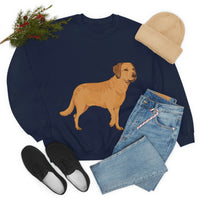 Chesapeake Bay Retriever Unisex Heavy Blend Crewneck Sweatshirt, 6 Colors, S - 3XL, Cotton/Polyester, FREE Shipping, Made in USA!!