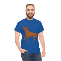 Rhodesian Ridgeback Unisex Heavy Cotton Tee, S - 5XL, 12 Colors, Cotton, Medium Fabric, FREE Shipping, Made in USA!!