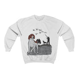 German Shorthaired Pointer Unisex Heavy Blend™ Crewneck Sweatshirt