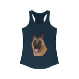 Belgian Malinois Women's Ideal Racerback Tank