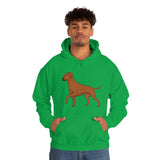 Rhodesian Ridgeback Unisex Heavy Blend™ Hooded Sweatshirt, S - 5XL, 12 Colors, Cotton/Polyester, FREE Shipping, Made in USA!!