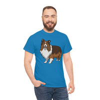 Shetland Sheepdog Unisex Heavy Cotton Tee