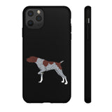 German Shorthaired Pointer Tough Cell Phone Cases