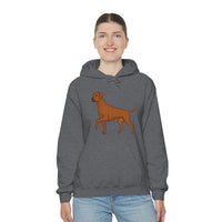 Rhodesian Ridgeback Unisex Heavy Blend™ Hooded Sweatshirt, S - 5XL, 12 Colors, Cotton/Polyester, FREE Shipping, Made in USA!!