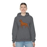 Rhodesian Ridgeback Unisex Heavy Blend™ Hooded Sweatshirt, S - 5XL, 12 Colors, Cotton/Polyester, FREE Shipping, Made in USA!!