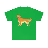 Golden Retriever Unisex Heavy Cotton Tee