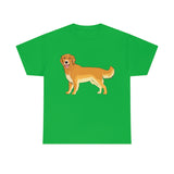Golden Retriever Unisex Heavy Cotton Tee