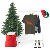 Rhodesian Ridgeback Unisex Jersey Short Sleeve Tee, S - 3XL, 16 Colors, Light Fabric Cotton, FREE Shipping, Made in USA!!