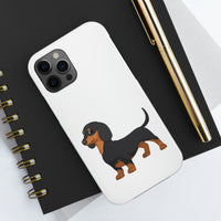 Dachshund Case Mate Tough Phone Cases, Impact Resistant, Wireless Charging, FREE Shipping, Made in USA!!