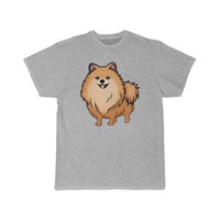 Pomeranian Men's Short Sleeve Tee, 100% Cotton, S - 5XL, 11 Colors, FREE Shipping, Made in USA!!