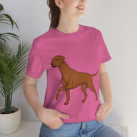 Rhodesian Ridgeback Unisex Jersey Short Sleeve Tee, S - 3XL, 16 Colors, Light Fabric Cotton, FREE Shipping, Made in USA!!