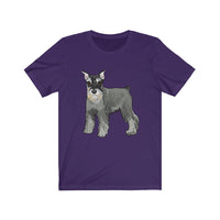 Miniature Schnauzer Unisex Jersey Short Sleeve Tee