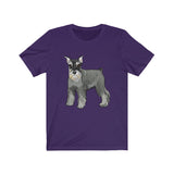 Miniature Schnauzer Unisex Jersey Short Sleeve Tee
