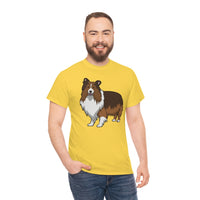 Shetland Sheepdog Unisex Heavy Cotton Tee
