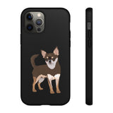 Chihuahua Cell Phone Tough Cases, iPhone, Samsung, 2 Layer Case, Impact Resistant, Made in the USA!!