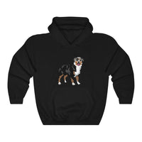 Australian Shepherd Unisex Heavy Blend™ Hooded Sweatshirt, S-3XL, 12 Colors, Cotton/Polyester, Medium Fabric, FREE Shipping, Made in USA!!