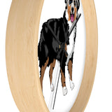 Australian Shepherd Wall clock