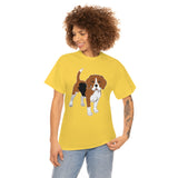 Beagle Unisex Heavy Cotton Tee, Made in the USA!!