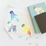 Boxer Sticker Sheets, 2 Image Sizes, 3 Image Surfaces, Water Resistant Vinyl, FREE Shipping, Made in USA!!