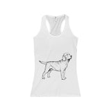 Labrador Retriever Tank Tops for Women Racerback Tank