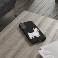 West Highland White Terrier Tough Cell Phone Cases, Impact Resistant, Matte or Glossy, FREE Shipping, Made in USA!!