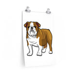 Bulldog Premium Matte vertical posters