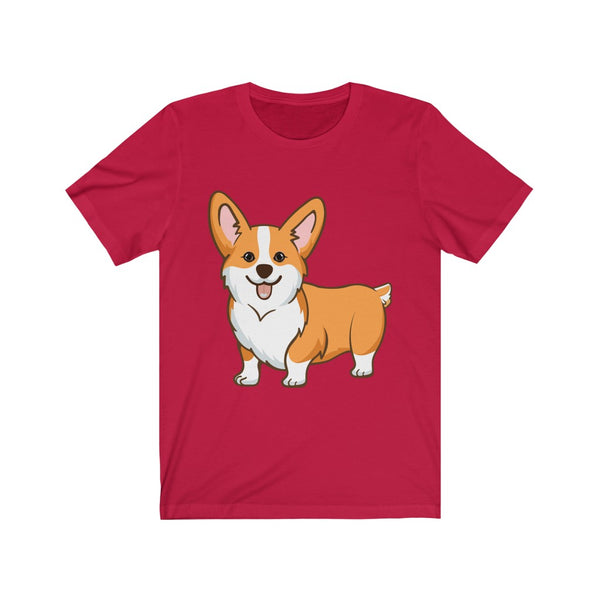 Pembroke Welsh Corgi Unisex Jersey Short Sleeve Tee