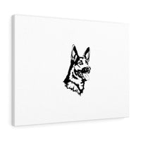 German Shepherd Canvas Gallery Wraps