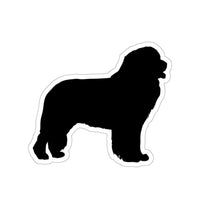 Newfoundland Die-Cut Stickers, Water Resistant Vinyl, 5 Sizes, Matte Finish, Indoor/Outdoor, FREE Shipping, Made in USA!!