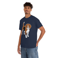 Beagle Unisex Heavy Cotton Tee, Made in the USA!!