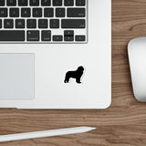 Newfoundland Die-Cut Stickers, Water Resistant Vinyl, 5 Sizes, Matte Finish, Indoor/Outdoor, FREE Shipping, Made in USA!!