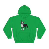 Boston Terrier Unisex Heavy Blend™ Hooded Sweatshirt, S - 5XL, 12 Colors, Cotton/Polyester, FREE Shipping, Made in USA!!