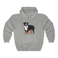 Bernese Mountain Dog Unisex Heavy Blend™ Hooded Sweatshirt