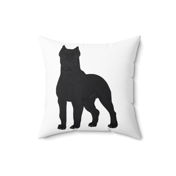 Cane Corso Spun Polyester Square Pillow, Double Sided Print, Cover Included, Made in the USA!!