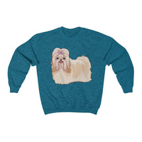 Havanese Unisex Heavy Blend™ Crewneck Sweatshirt