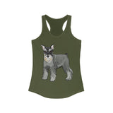 Miniature Schnauzer Women's Ideal Racerback Tank