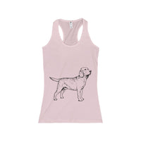 Labrador Retriever Tank Tops for Women Racerback Tank