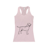 Labrador Retriever Tank Tops for Women Racerback Tank