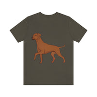 Rhodesian Ridgeback Unisex Jersey Short Sleeve Tee, S - 3XL, 16 Colors, Light Fabric Cotton, FREE Shipping, Made in USA!!