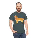 Golden Retriever Unisex Heavy Cotton Tee