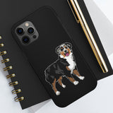 Australian Shepherd Case Mate Tough Cell Phone Cases, Wireless Charging, Extremely Strong Plastic, FREE Shipping, Made in USA!!
