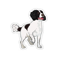 English Springer Spaniel Die-Cut Stickers, Water Resistant Vinyl, 5 Sizes, Matte Finish, Indoor/Outdoor, FREE Shipping, Made in USA!!