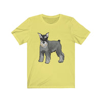Miniature Schnauzer Unisex Jersey Short Sleeve Tee