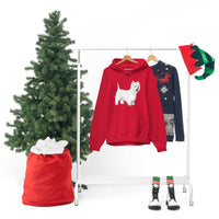 West Highland White Terrier Unisex Heavy Blend™ Hooded Sweatshirt, S - 5XL, Cotton/Polyester, FREE Shipping, Made in USA!!