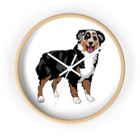 Australian Shepherd Wall clock