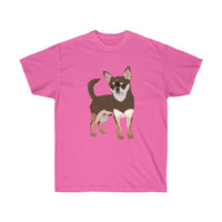 Chihuahua Unisex Ultra Cotton Tee, S - 5XL, 12 Colors, Cotton, Made in the USA, Free Shipping!!