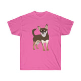 Chihuahua Unisex Ultra Cotton Tee, S - 5XL, 12 Colors, Cotton, Made in the USA, Free Shipping!!