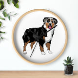 Australian Shepherd Wall clock