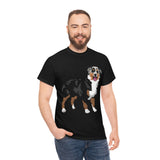 Australian Shepherd Unisex Heavy Cotton Tee, S-5XL, 12 Colors, 100% Cotton, Light Fabric, FREE Shipping, Made in USA!!